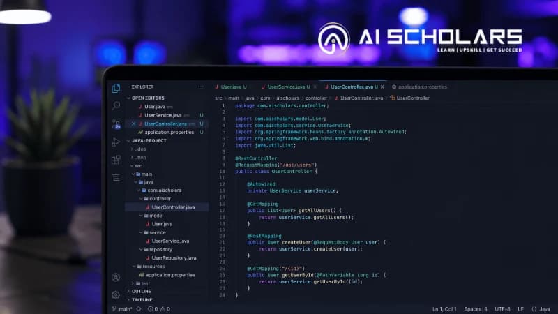Java Development course at AI Scholars