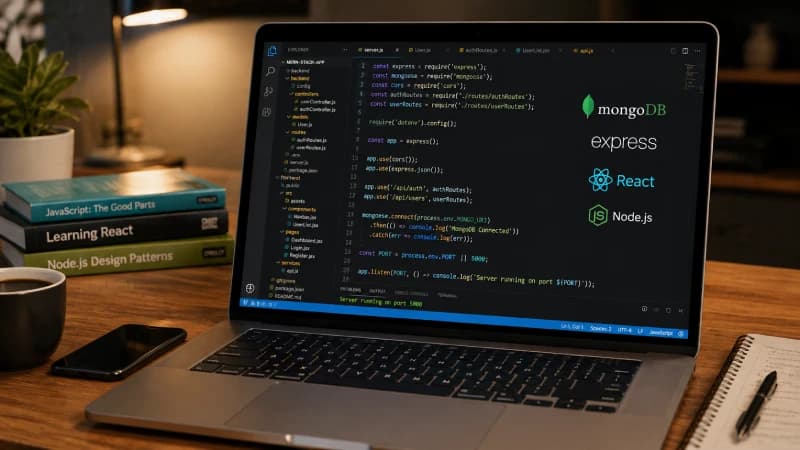 MERN Stack Development course at AI Scholars