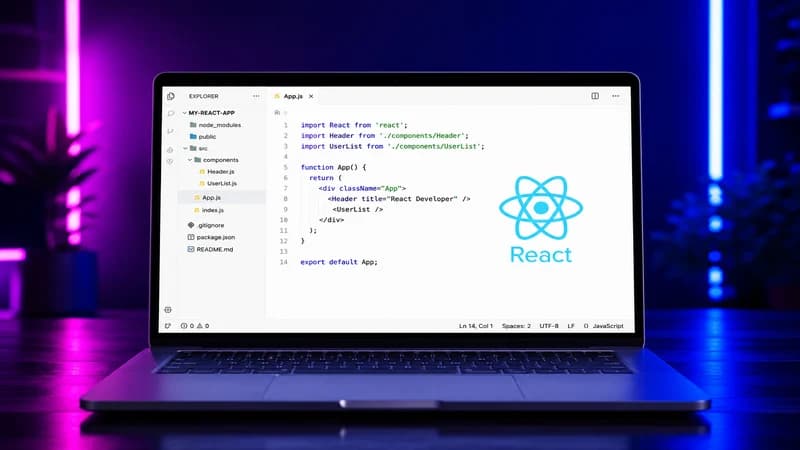 React JS Development course at AI Scholars
