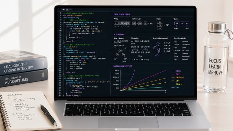 Data Structure and Algorithm (DSA) course at AI Scholars