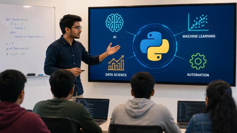 Why Learn Python in 2026 for AI, Data Science, and Automation?