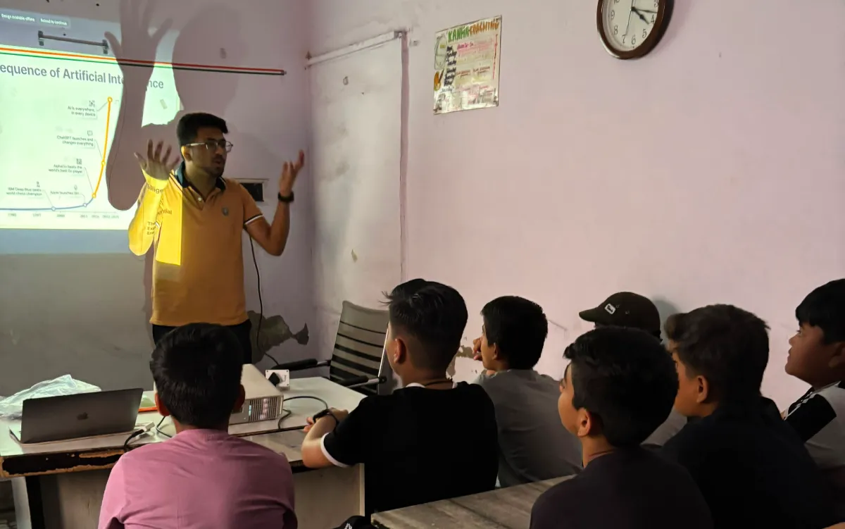 AI & ML Awareness Workshop at Kanha Academy