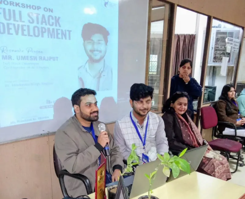 Full Stack Development Workshop at Hindustan College gallery